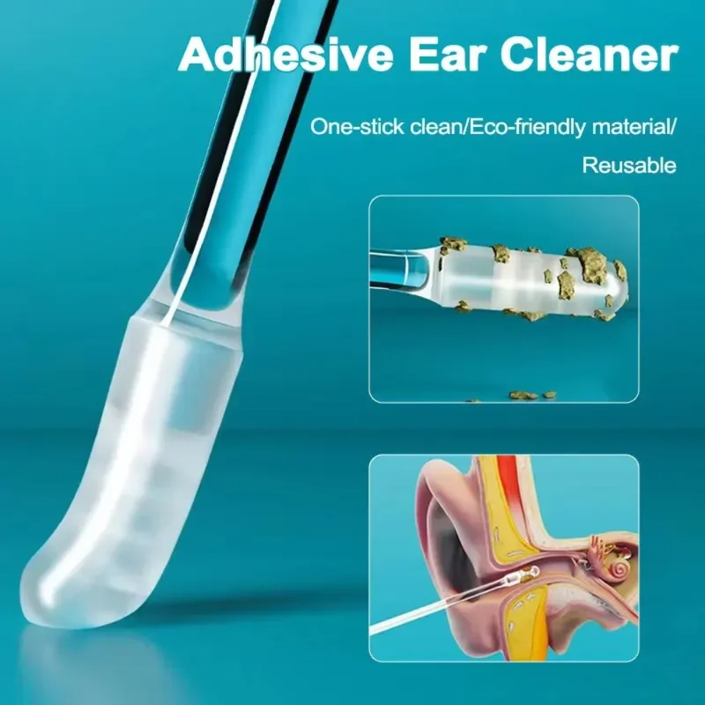 Ear Wax Remover - 24 stuks wegwerp siliconen oorsmeer verwijderaar,