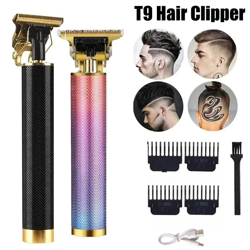 Hair Clipper Professional - T9 elektrische baardtrimmer 4 verstelbare kammen