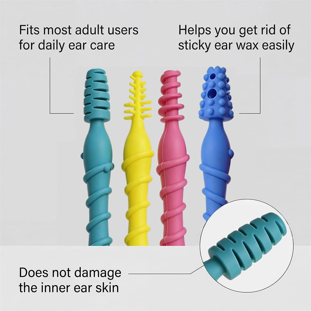 4-delige set zachte siliconen  - Ear Wax Remover recensie en prijs