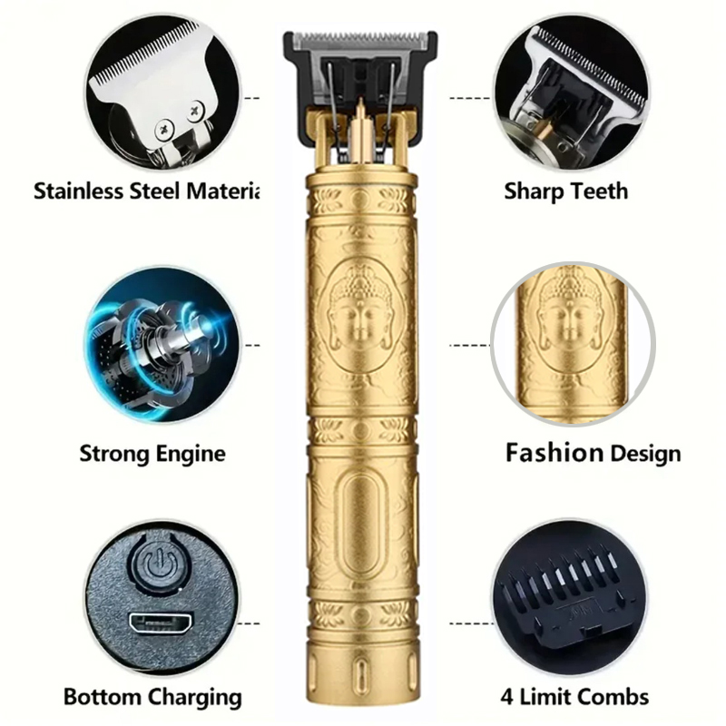 T9 Tondeuse met 4 geleidekamme - Hair Clipper Professional recensie en prijs