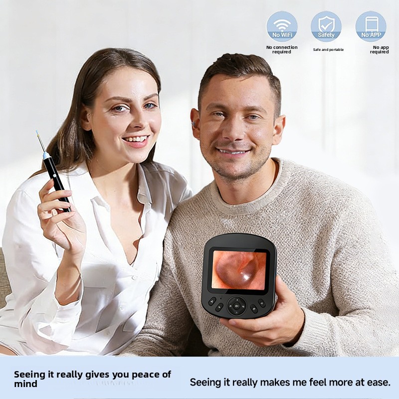 2,8 inch scherm Visuele Oorrei - Ear Wax Remover recensie en prijs