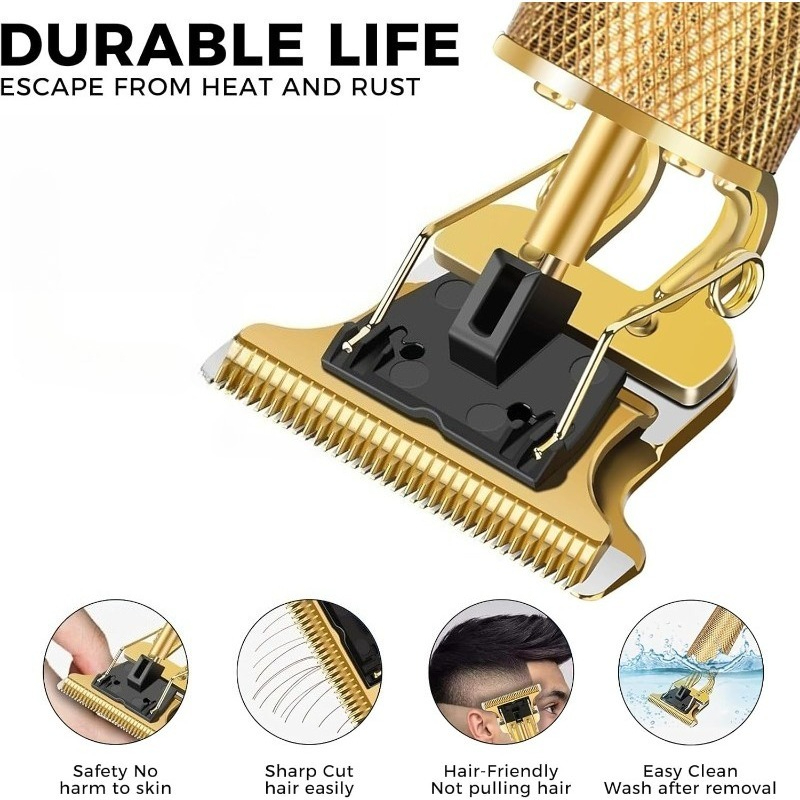 T9 elektrische baardtrimmer 4  - Hair Clipper Professional recensie en prijs